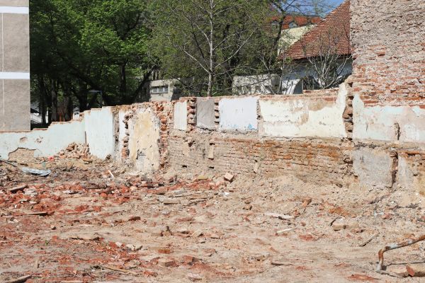Brick Wall Demolition in Poulsbo