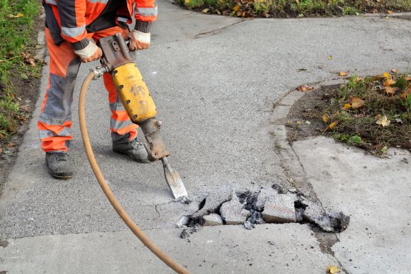 Concrete Sidewalk Removal in Poulsbo